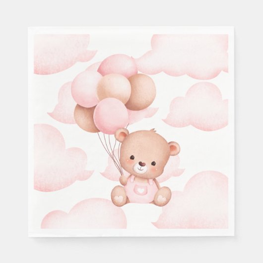 Bearly Wait Napkin Servet (Voorkant)