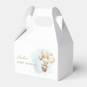 Bearly Wait Neutral Baby Shower Bedankdoosjes (Voorkant Zijde)