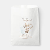 Bearly Wait Neutral Baby Shower Bedankzakje (Voorkant)