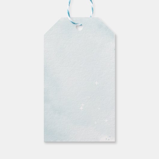 Bearly Wait Neutral Baby Shower Cadeaulabel (Achterkant)