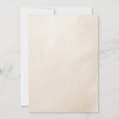 Bearly Wait Neutral Beige & Pink Girl Baby shower Kaart (Achterkant)