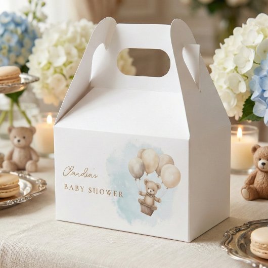 Bearly Wait Neutrale Baby Shower Bedankdoosjes