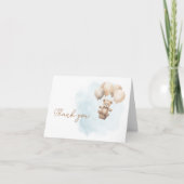 Bearly Wait Neutrale Baby Shower Uitnodiging (Voorkant)