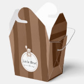 Bearly Wait Neutrale Teddy Babyshower Bedankdoosjes (Geopend)