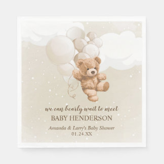 Bearly Wait Neutrale Teddyshirt Servet