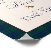 Bearly Wait Preppy Teddy Balloon Baby Shower Poster (Hoek)