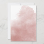 Bearly Wait Roze Pastel Teddy Bear Baby shower Kaart (Achterkant)