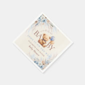 Bearly Wait Teddy Bear Baby Shower Table Design Servet (Hoek)