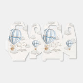 Bearly Wait Teddy Bear Hete Luchtballon Baby showe Bedankdoosjes (Uitgevouwen)
