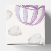 Bearly Wait Teddybeer Heet Luchtballon Baby Shower Bedankdoosjes (Bovenkant)