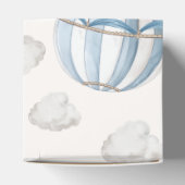 Bearly Wait Teddybeer-hete luchtballon baby shower Bedankdoosjes (Bovenkant)