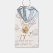 Bearly Wait Teddybeer knal het als ze knalt Cadeaulabel (Voorkant)