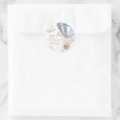 Bearly Wait Teddybeer knal het als ze knalt Ronde Sticker (Tas)