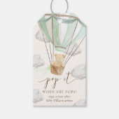 Bearly Wait Teddybeer Munt Pop Het Als Ze Popt Cadeaulabel (Voorkant)