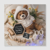 Bearly Wait Teddybeer zwangerschapsaankondiging ka (Voorkant)