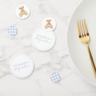 Bearly Wait Vintage Teddibeer Baby Shower Confetti