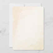 Bearly Wait Waterverf Teddy Bear Flying Baby Show Kaart (Achterkant)