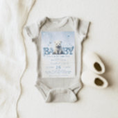 Bearly Wait Winter Moderne Babyborrel Kaart