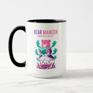 Bearmancer Roept Spookachtige Grizzlyberen Toverbe Mok