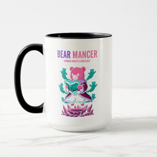 Bearmancer Roept Spookachtige Grizzlyberen Toverbe Mok (Links)