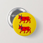 Bearne Flag Button (Voorkant /achterkant)