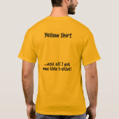 Bearpit "v1.13 Geel Shirt" T-shirt (Achterkant)