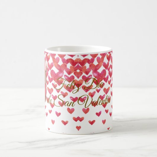 Bears and heart, coffee mug, Valentine's gift Koffiemok (Center)