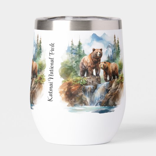 Bears at Katmai National Park (Achterkant)