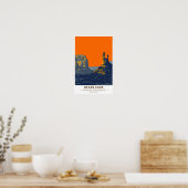 Bears Ears National Monument Utah Retro Poster (Keuken)