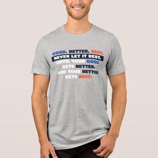 Bears Good Better Best Shirt (Voorkant)