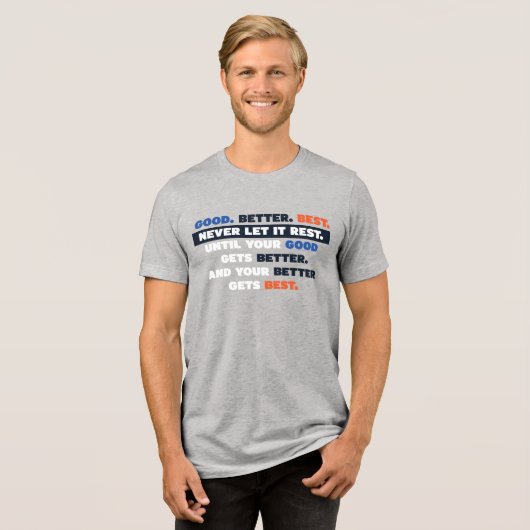 Bears Good Better Best Shirt (Voorkant volledig)