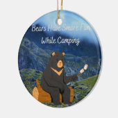 Bears Have Smore Fun While Camping Keramisch Ornament (Links)
