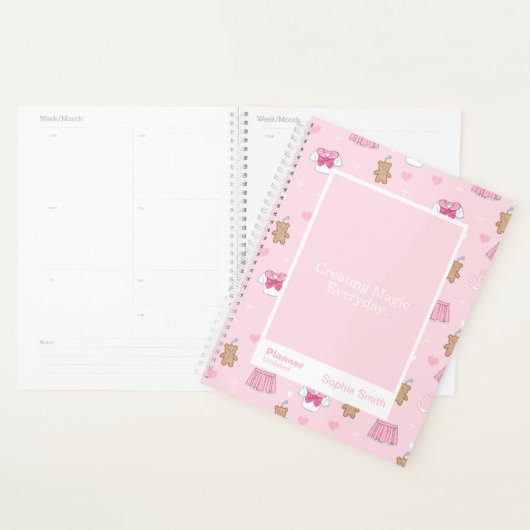 Bears/Hearts Block Quote | Fully Customizable Planner (Display)