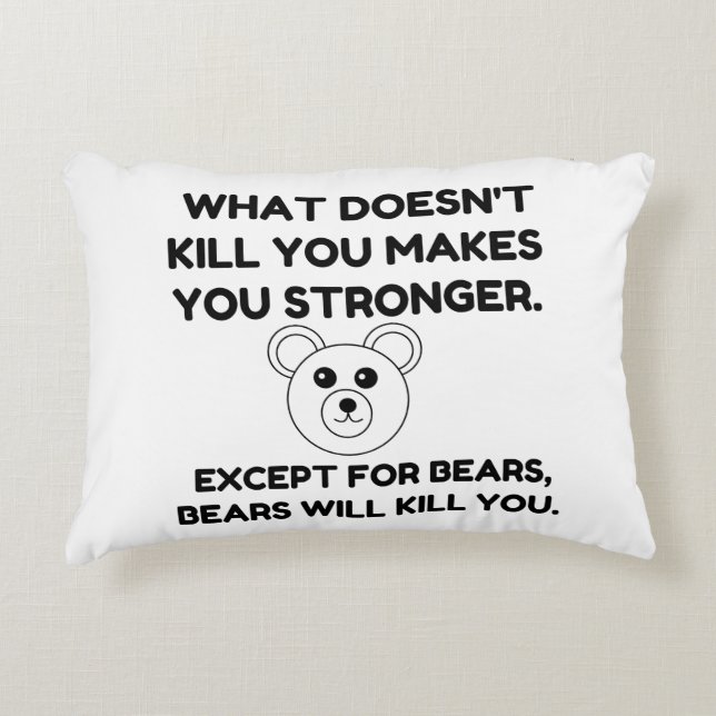 BEARS KILL ACCENT KUSSEN (Voorkant)