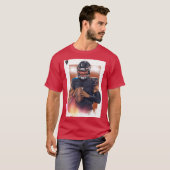 Bears QB Justin Fields T-shirt (Voorkant volledig)
