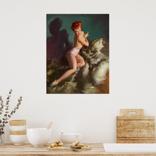 Bearskin Pin Up Poster (Keuken)