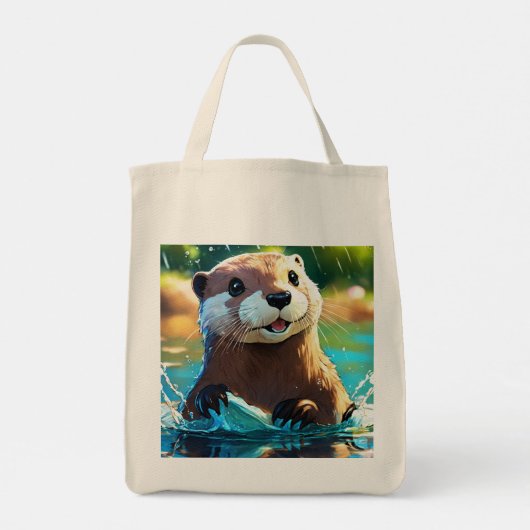 #BearsOfNatureToteBag Tote Bag (Achterkant)