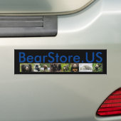 BearStore.US Bumpersticker (Op auto)