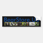 BearStore.US Bumpersticker (Voorkant)