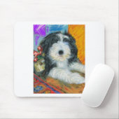 Bearted Collie Puppy Muismat (Met muis)