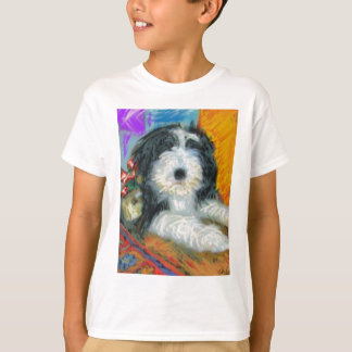 Bearted Collie Puppy T-shirt