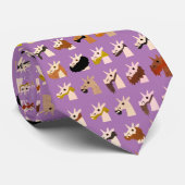 Bearted Unicorn Stropdas (Opgerold)