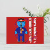 Beartirement Inivtation Kaart (Staand voorkant)