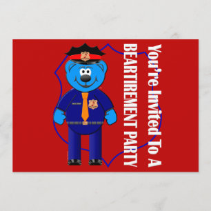 Beartirement Inivtation Kaart