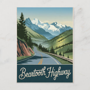 Beartooth Highway Briefkaart