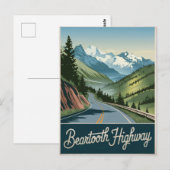 Beartooth Highway  Briefkaart (Voorkant / Achterkant)