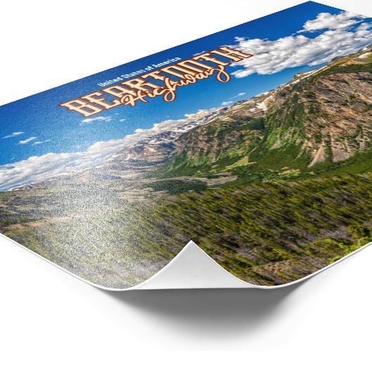 Beartooth Highway Foto Afdruk (Hoek)