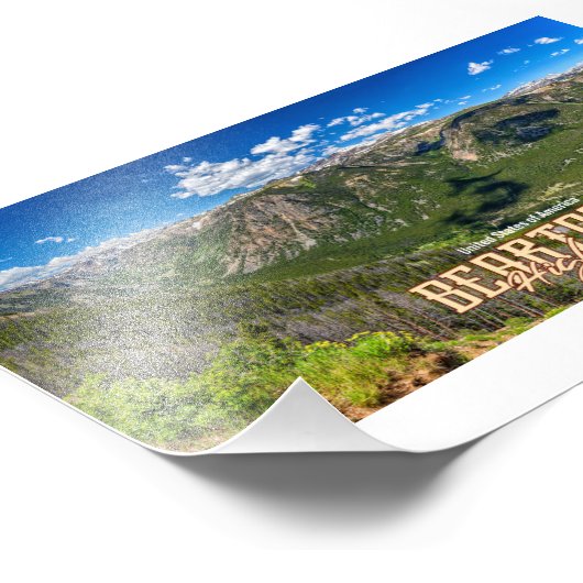 Beartooth Highway Foto Afdruk (Hoek)