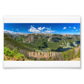 Beartooth Highway Foto Afdruk (Voorkant)