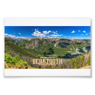 Beartooth Highway Foto Afdruk